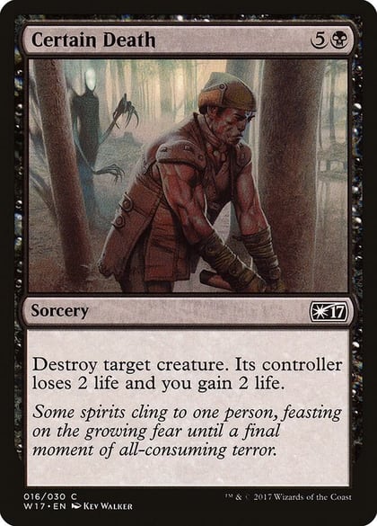 Certain Death, Welcome Deck 2017 16