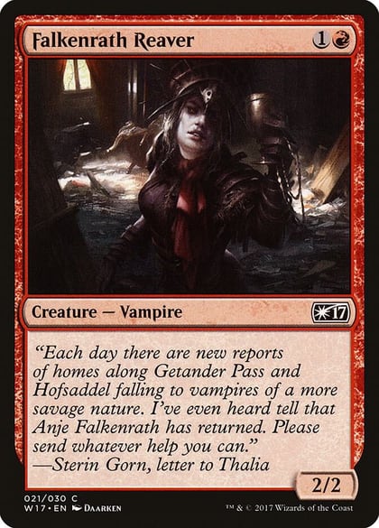 Falkenrath Reaver, Welcome Deck 2017 21