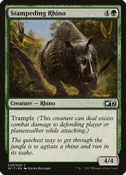 Stampeding Rhino, Welcome Deck 2017 29