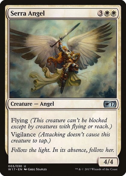 Serra Angel, Welcome Deck 2017 3