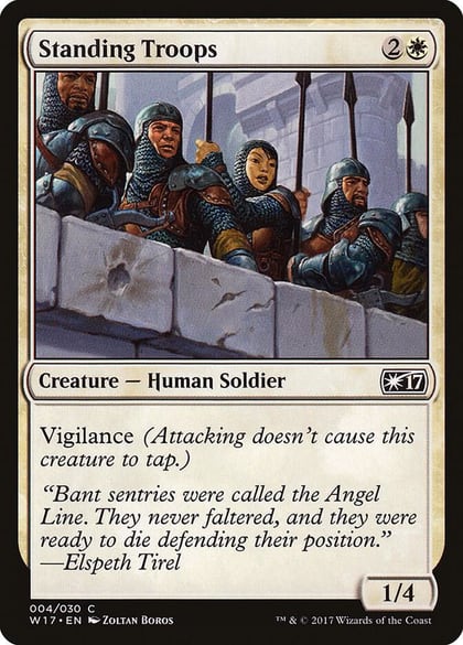 Standing Troops, Welcome Deck 2017 4