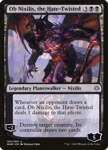 Ob Nixilis, the Hate-Twisted, War of the Spark 100