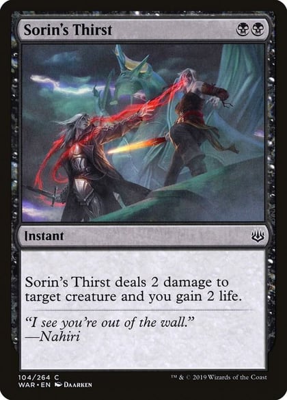 Sorin's Thirst, War of the Spark 104