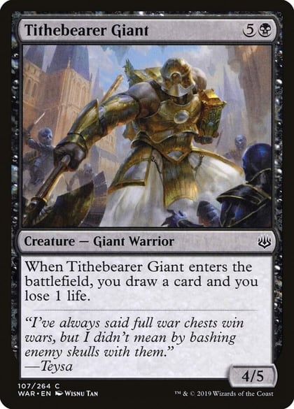 Tithebearer Giant, War of the Spark 107