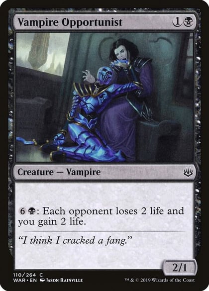 Vampire Opportunist, War of the Spark 110