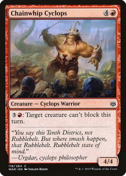 Chainwhip Cyclops, War of the Spark 118
