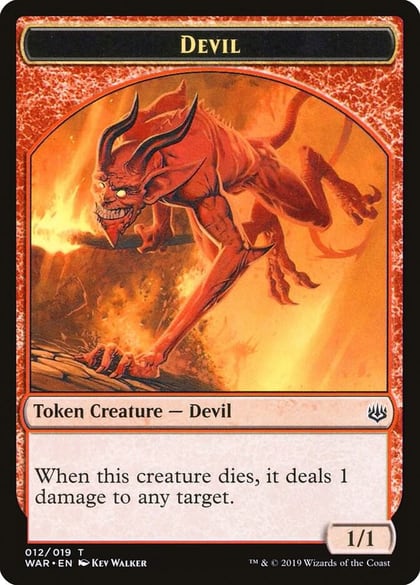 Devil Token, War of the Spark 12