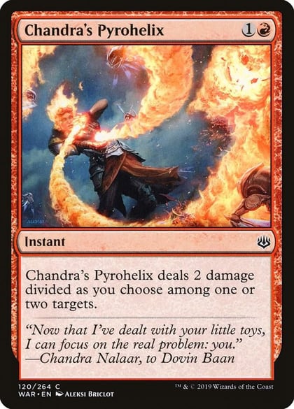 Chandra's Pyrohelix, War of the Spark 120