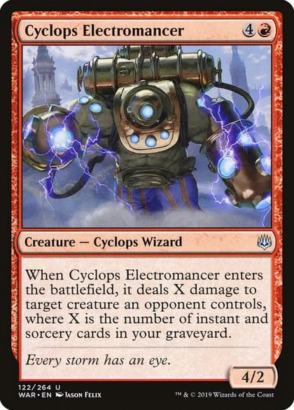 Cyclops Electromancer, War of the Spark 122