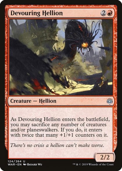 Devouring Hellion, War of the Spark 124