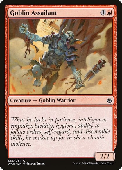 Goblin Assailant, War of the Spark 128