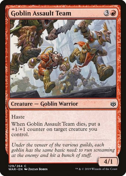 Goblin Assault Team, War of the Spark 129