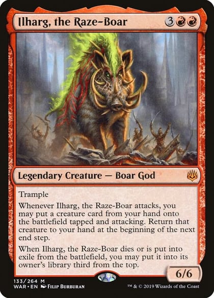 Ilharg, the Raze-Boar, War of the Spark 133