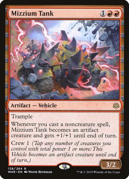 Mizzium Tank, War of the Spark 138