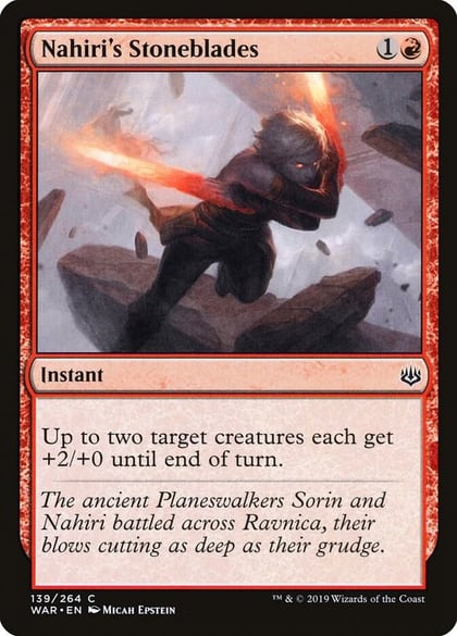 Nahiri's Stoneblades, War of the Spark 139
