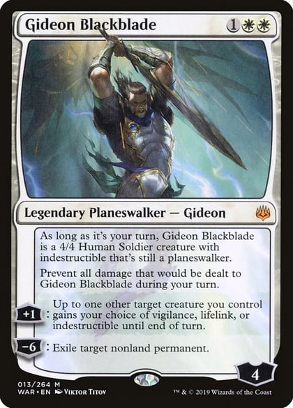 Gideon Blackblade, War of the Spark 13