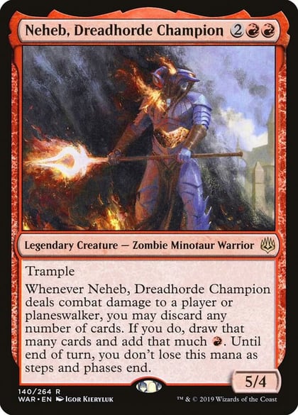 Neheb, Dreadhorde Champion, War of the Spark 140