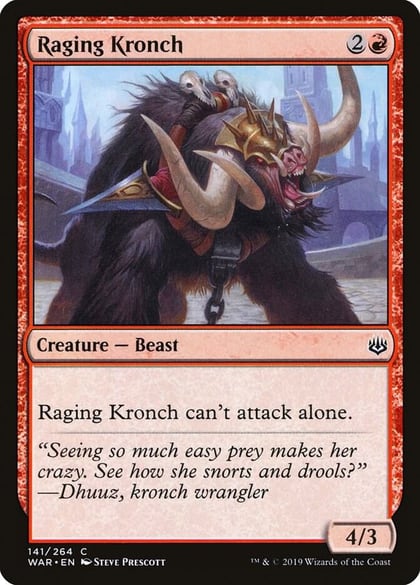 Raging Kronch, War of the Spark 141