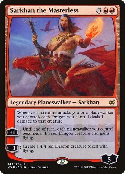 Sarkhan the Masterless, War of the Spark 143