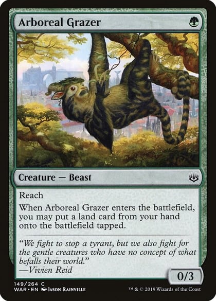 Arboreal Grazer, War of the Spark 149
