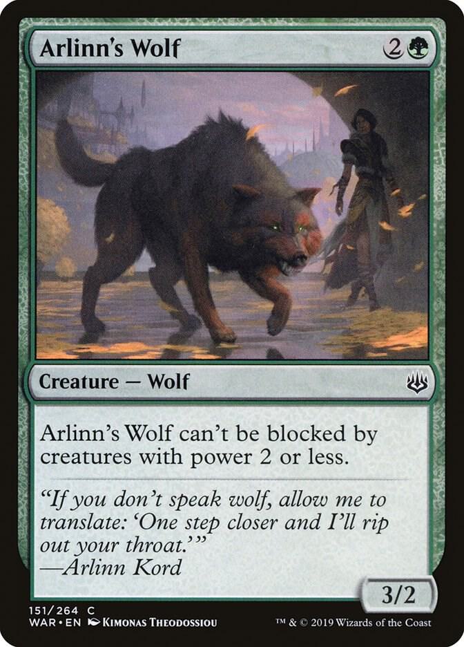 Arlinn's Wolf, War of the Spark 151