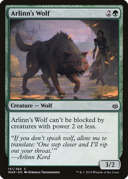 Arlinn's Wolf, War of the Spark 151