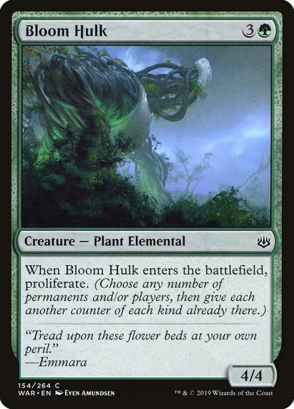 Bloom Hulk, War of the Spark 154