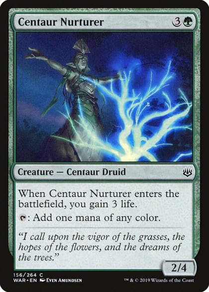 Centaur Nurturer, War of the Spark 156