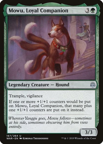 Mowu, Loyal Companion, War of the Spark 167