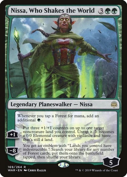 Nissa, Who Shakes the World, War of the Spark 169