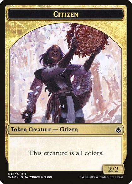 Citizen Token, War of the Spark 16