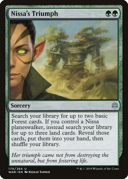 Nissa's Triumph, War of the Spark 170