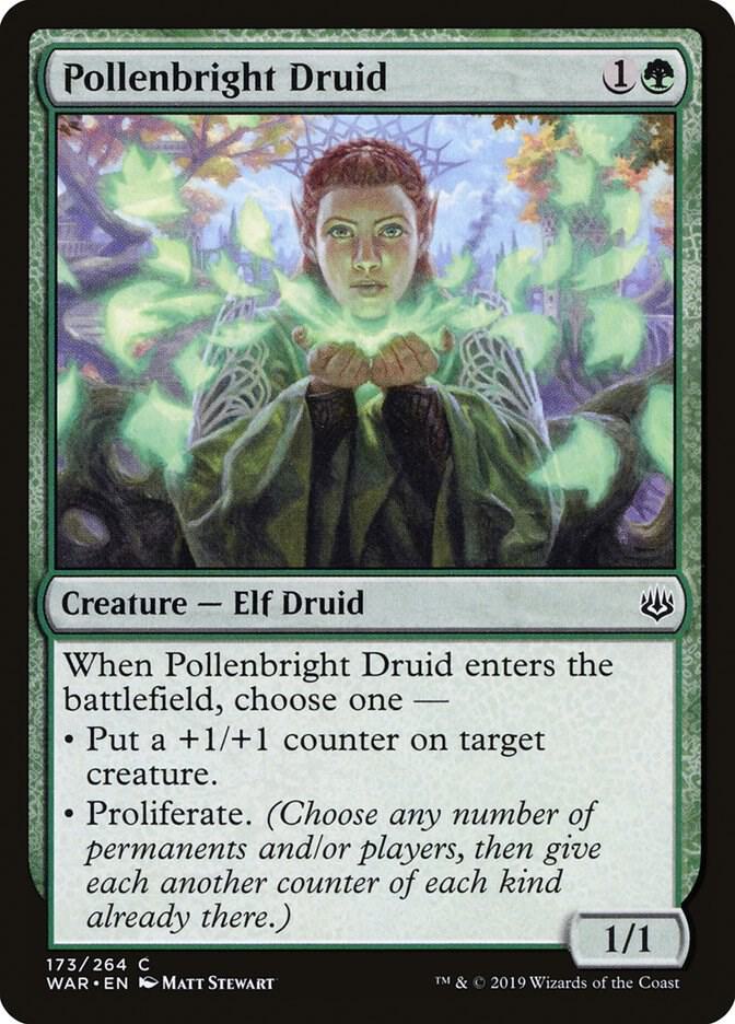Pollenbright Druid, War of the Spark 173