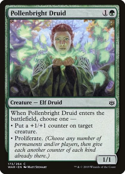 Pollenbright Druid, War of the Spark 173