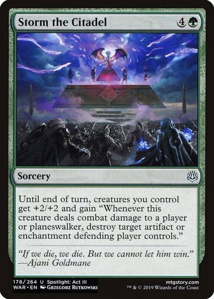 Storm the Citadel, War of the Spark 178