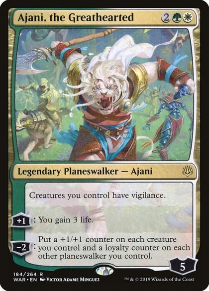 Ajani, the Greathearted, War of the Spark 184
