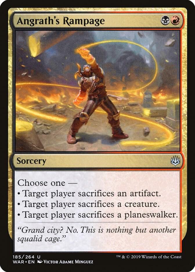Angrath's Rampage, War of the Spark 185