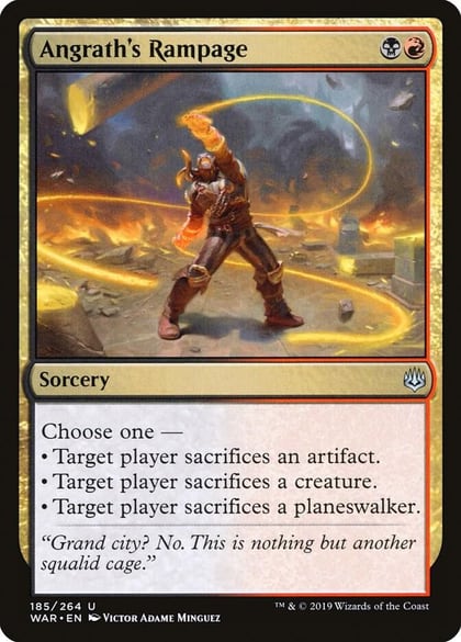 Angrath's Rampage, War of the Spark 185