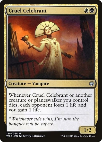 Cruel Celebrant, War of the Spark 188