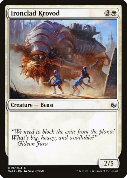 Ironclad Krovod, War of the Spark 19