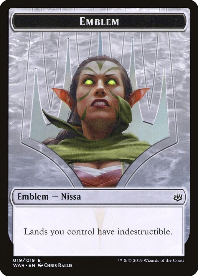 Emblem - Nissa, Who Shakes the World, War of the Spark 19