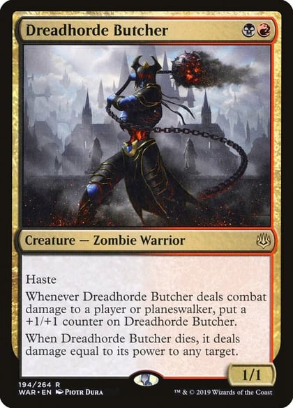 Dreadhorde Butcher, War of the Spark 194