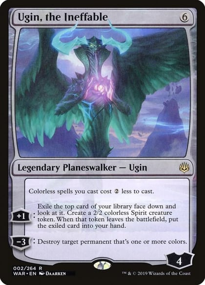 Ugin, the Ineffable, War of the Spark 2