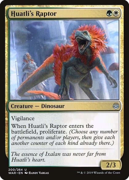 Huatli's Raptor, War of the Spark 200
