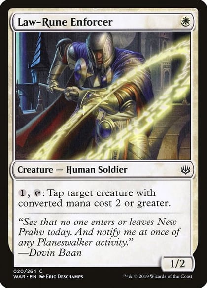 Law-Rune Enforcer, War of the Spark 20
