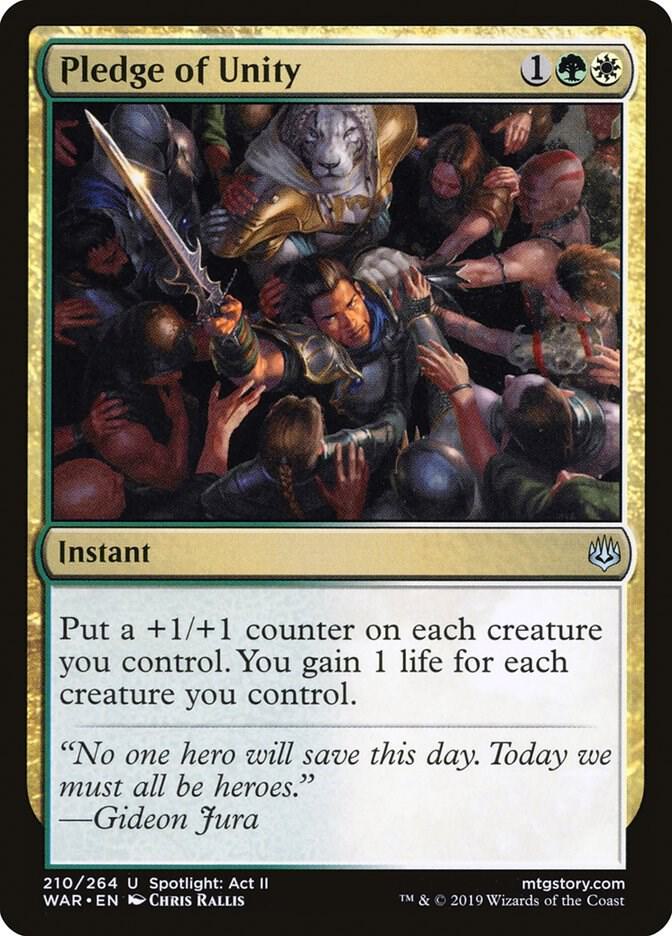 Pledge of Unity, War of the Spark 210