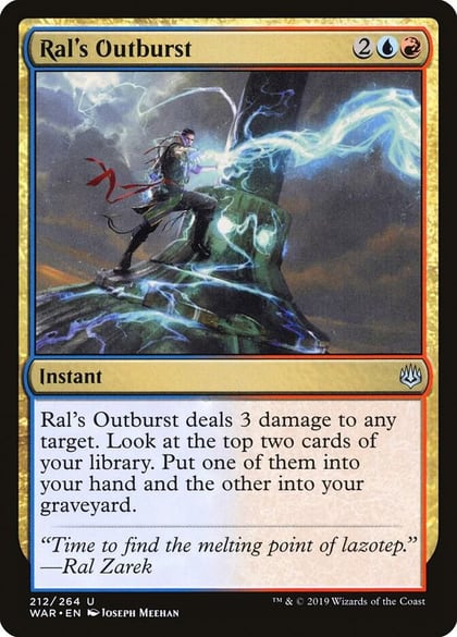 Ral's Outburst, War of the Spark 212