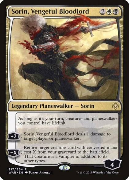 Sorin, Vengeful Bloodlord, War of the Spark 217