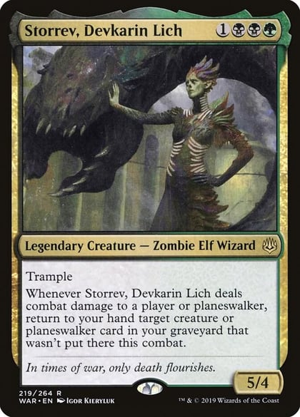 Storrev, Devkarin Lich, War of the Spark 219