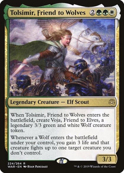 Tolsimir, Friend to Wolves, War of the Spark 224